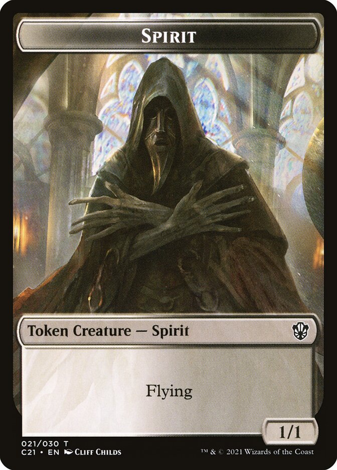 Spirit card front