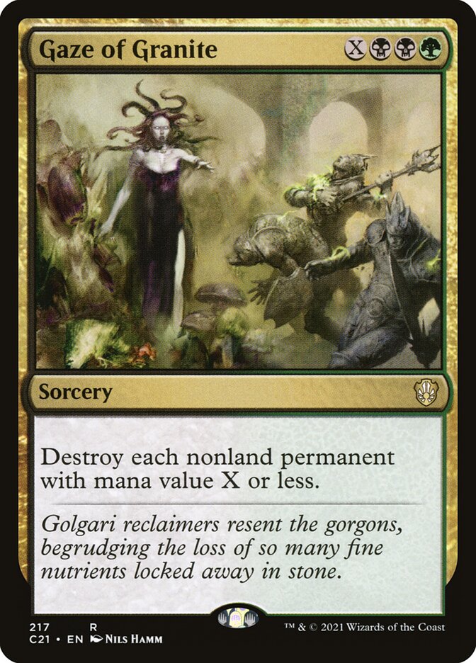 Gaze of Granite card front