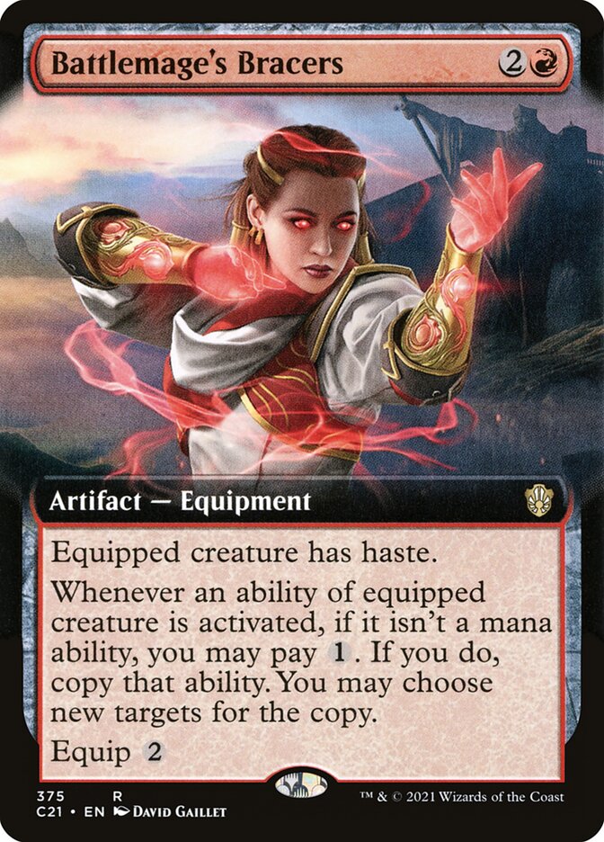 Battlemage's Bracers card front