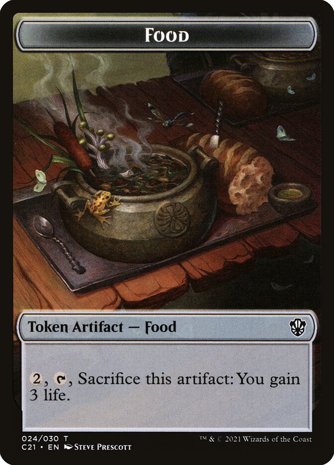 Food card front