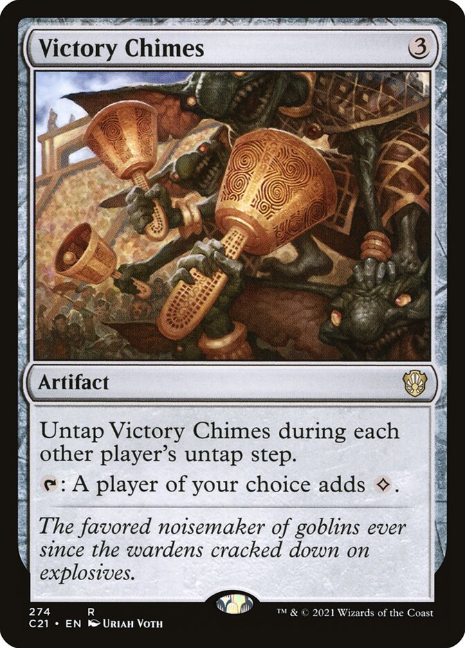 Victory Chimes card front