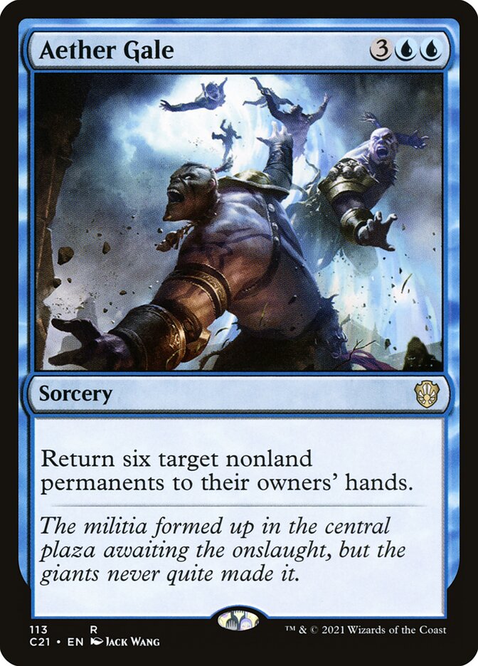 Aether Gale card front