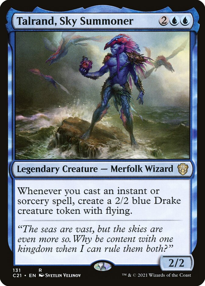 Talrand, Sky Summoner card front