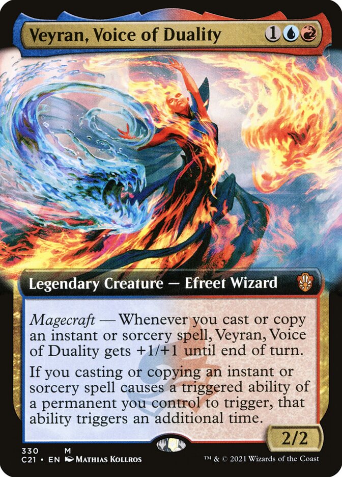Veyran, Voice of Duality card front