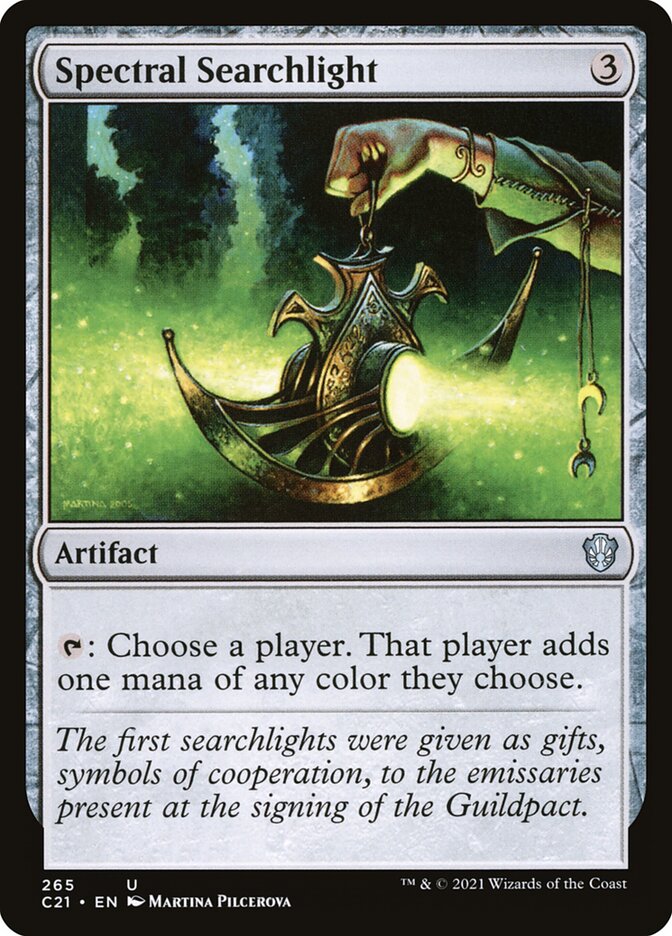 Spectral Searchlight card front