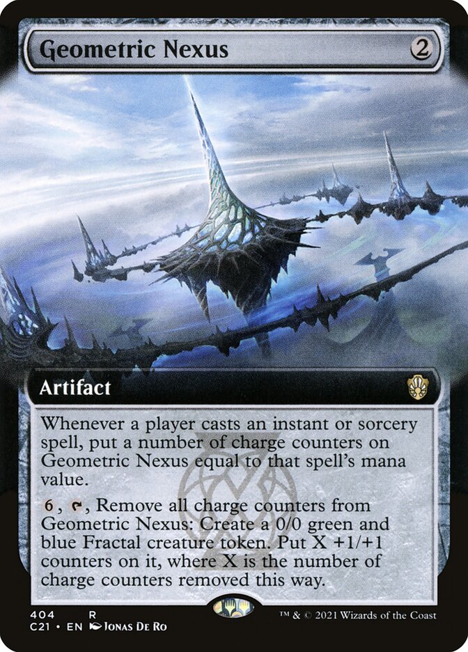 Geometric Nexus card front