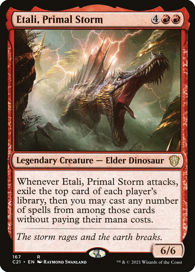 Etali, Primal Storm card front
