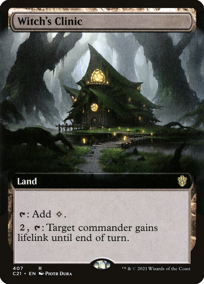 Witch's Clinic card front