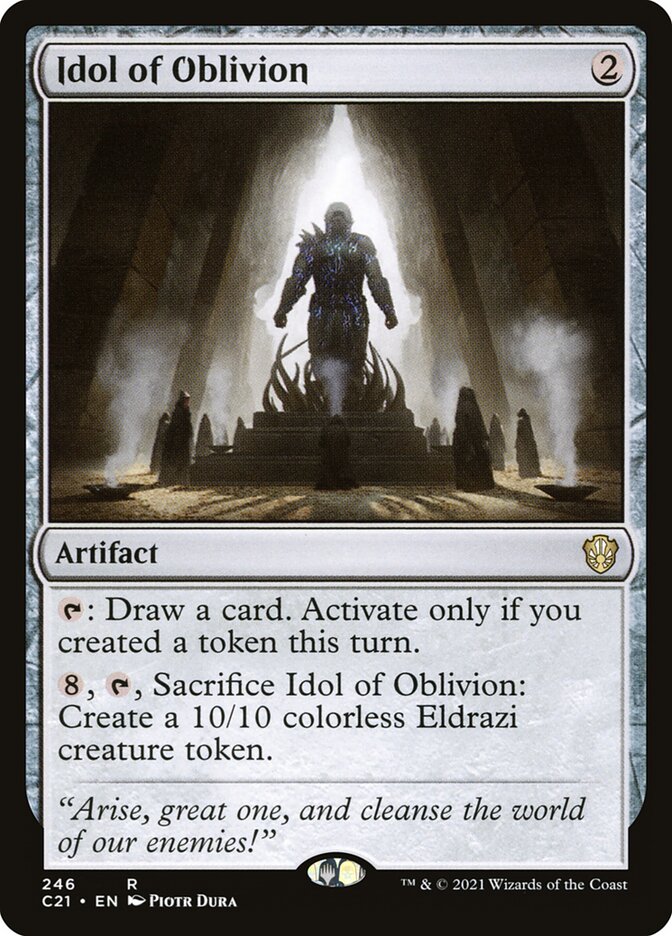 Idol of Oblivion card front