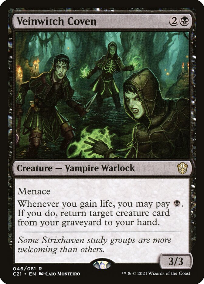 Veinwitch Coven card front