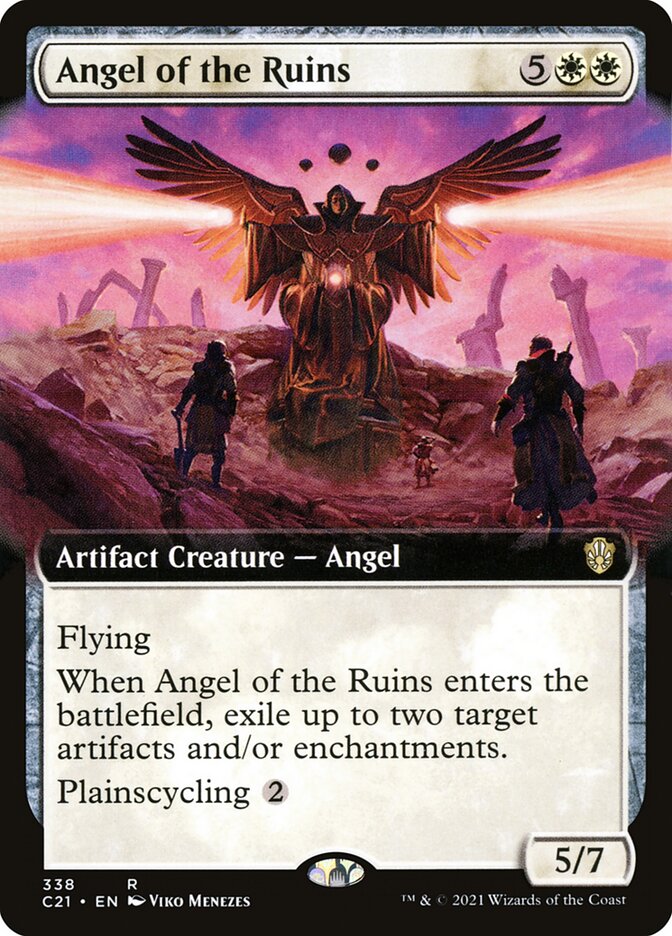 Angel of the Ruins card front