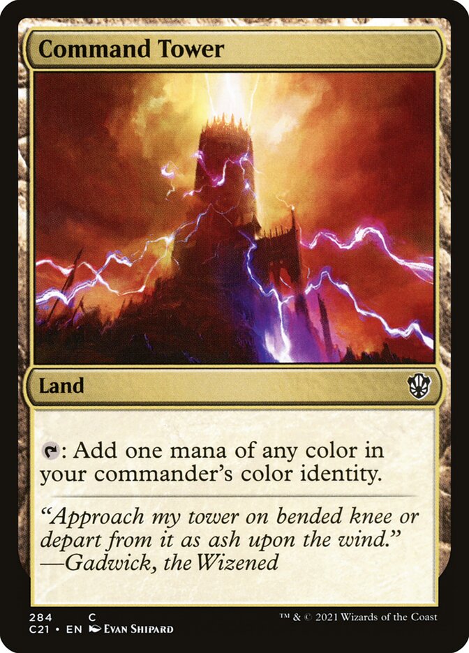 Command Tower card front