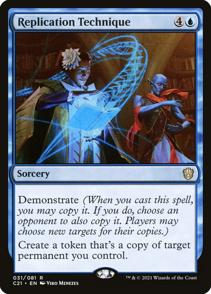 Replication Technique card front