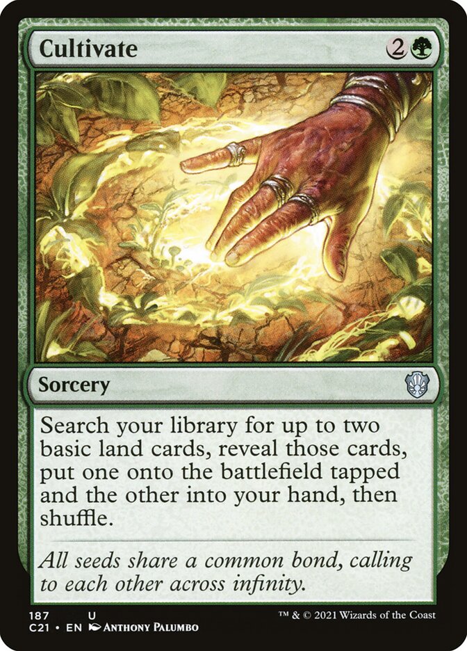 Cultivate card front