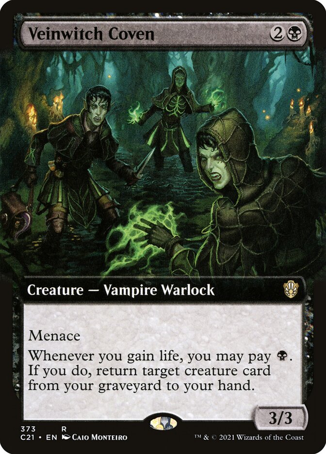 Veinwitch Coven card front