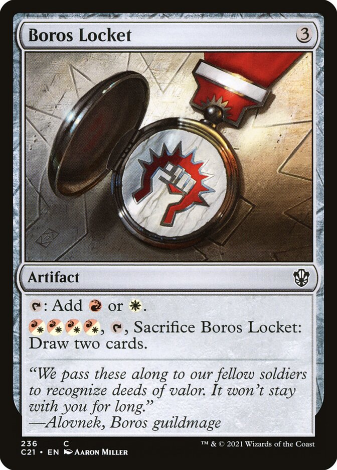 Boros Locket card front