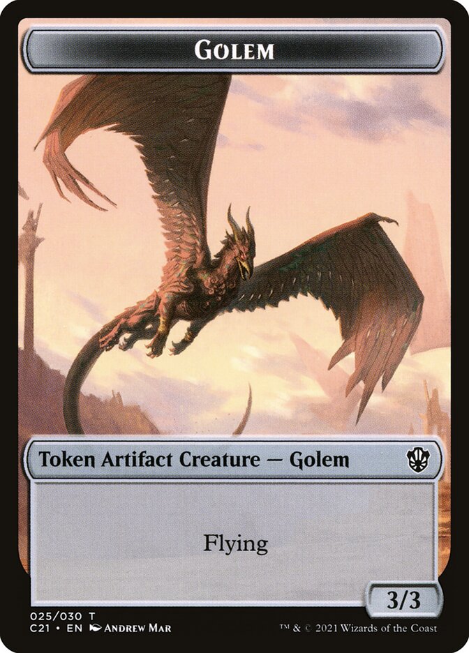 Golem card front