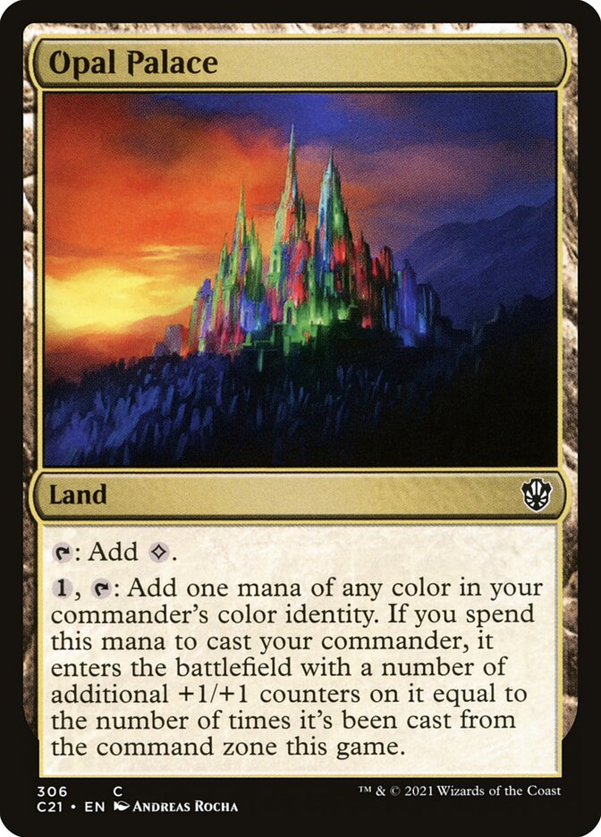 Opal Palace card front
