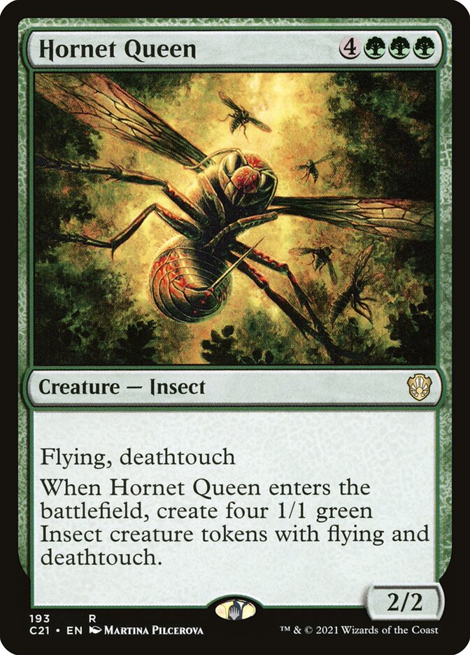Hornet Queen card front