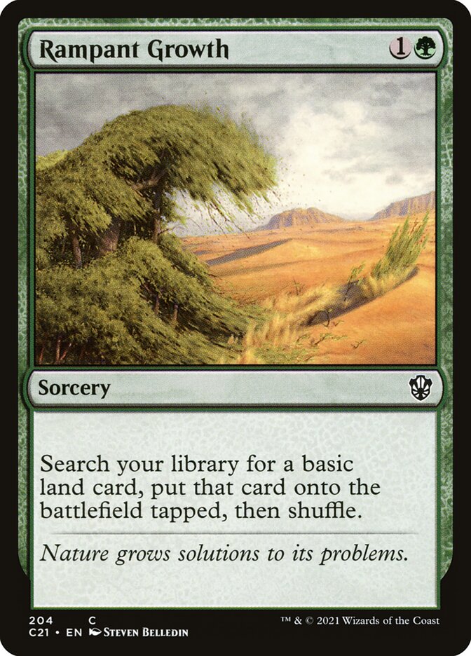 Rampant Growth card front