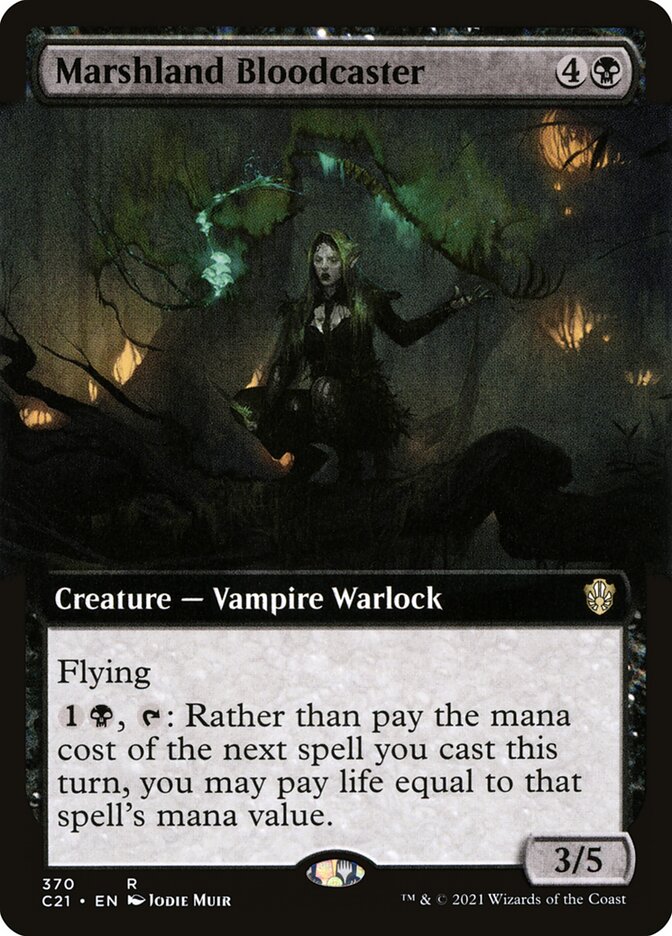 Marshland Bloodcaster card front