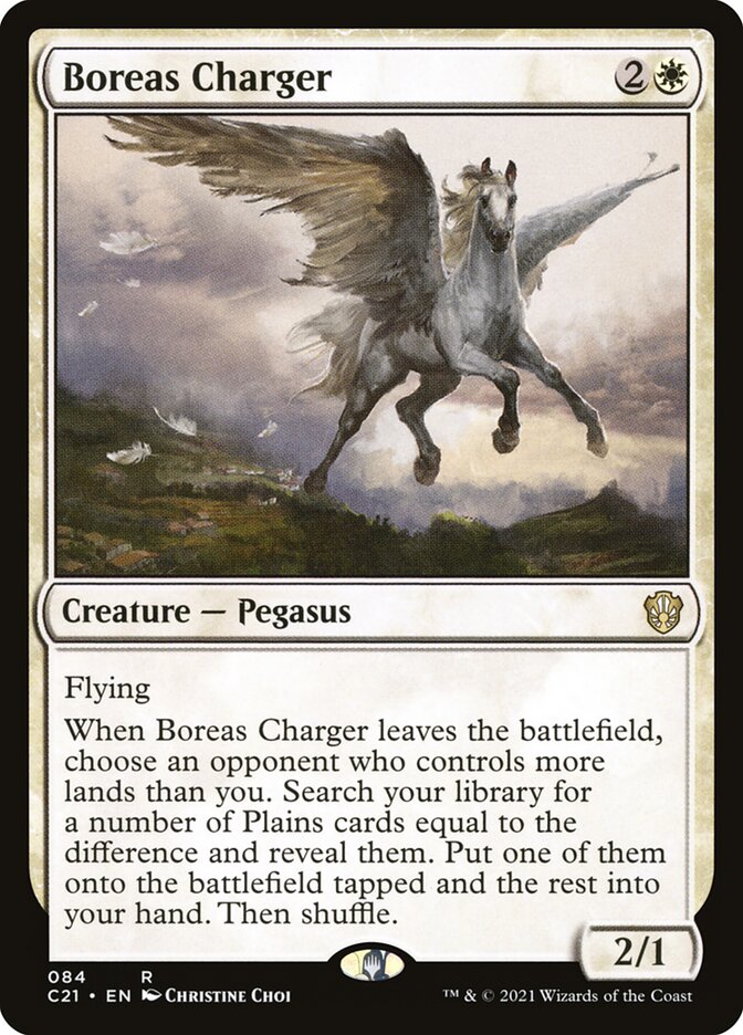 Boreas Charger card front
