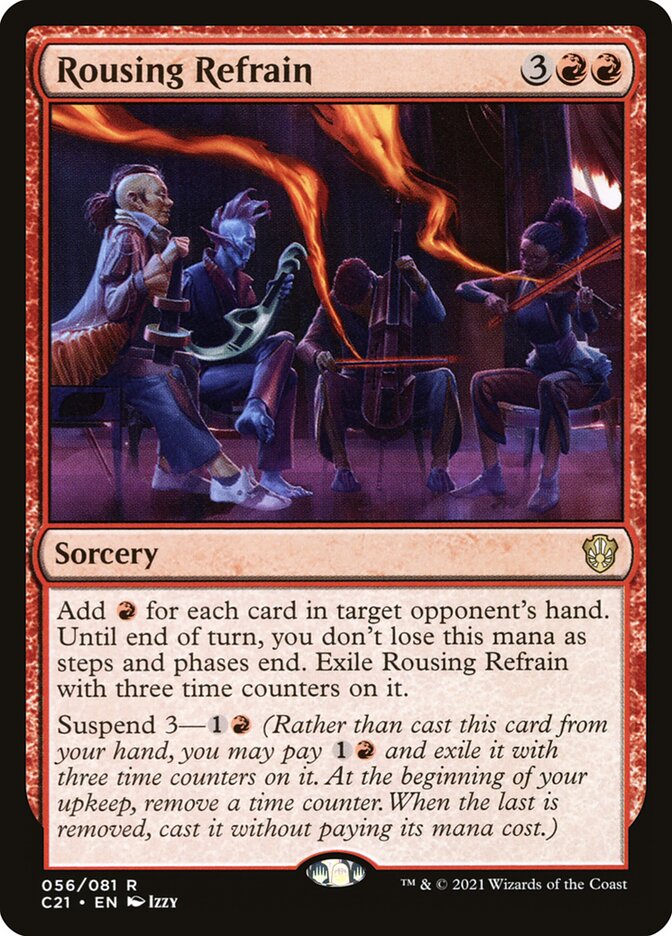 Rousing Refrain card front