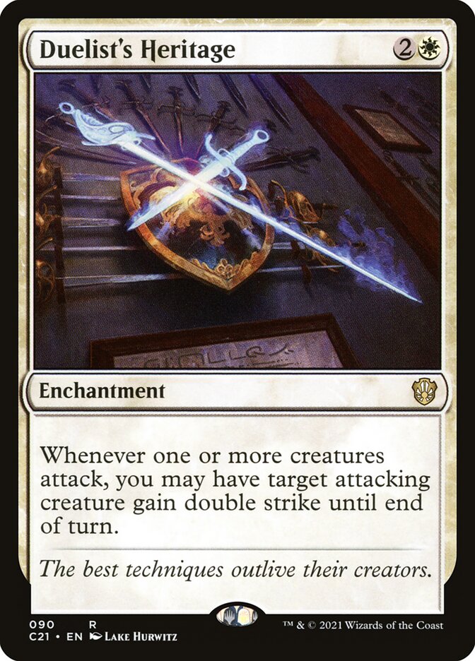 Duelist's Heritage card front