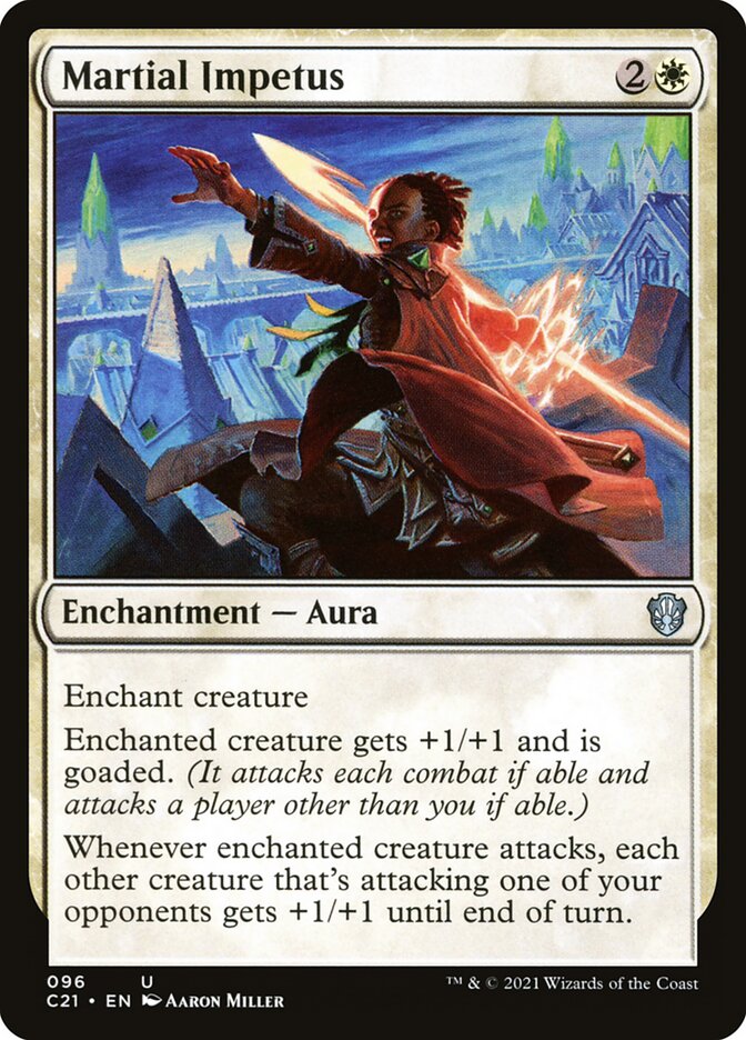 Martial Impetus card front