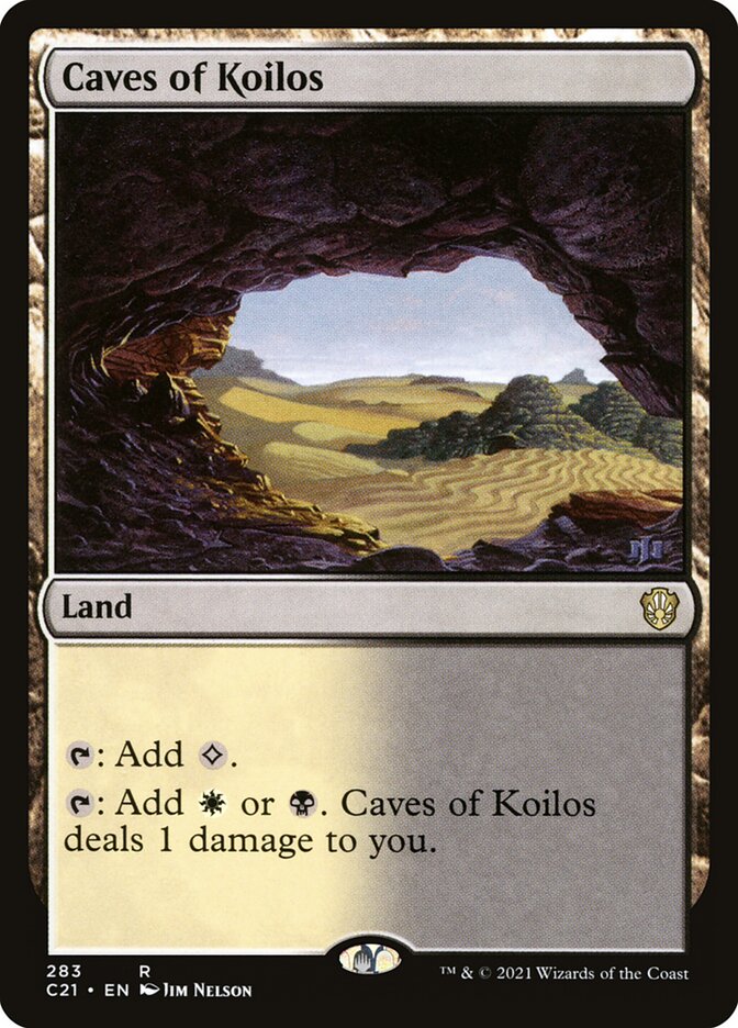 Caves of Koilos card front