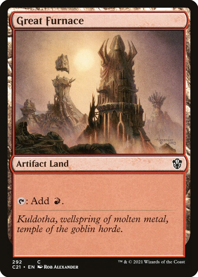 Great Furnace card front