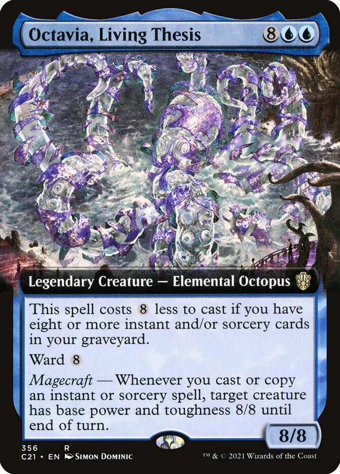 Octavia, Living Thesis card front