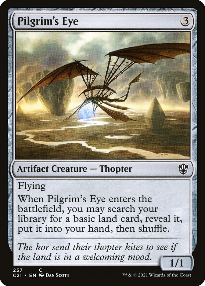 Pilgrim's Eye card front