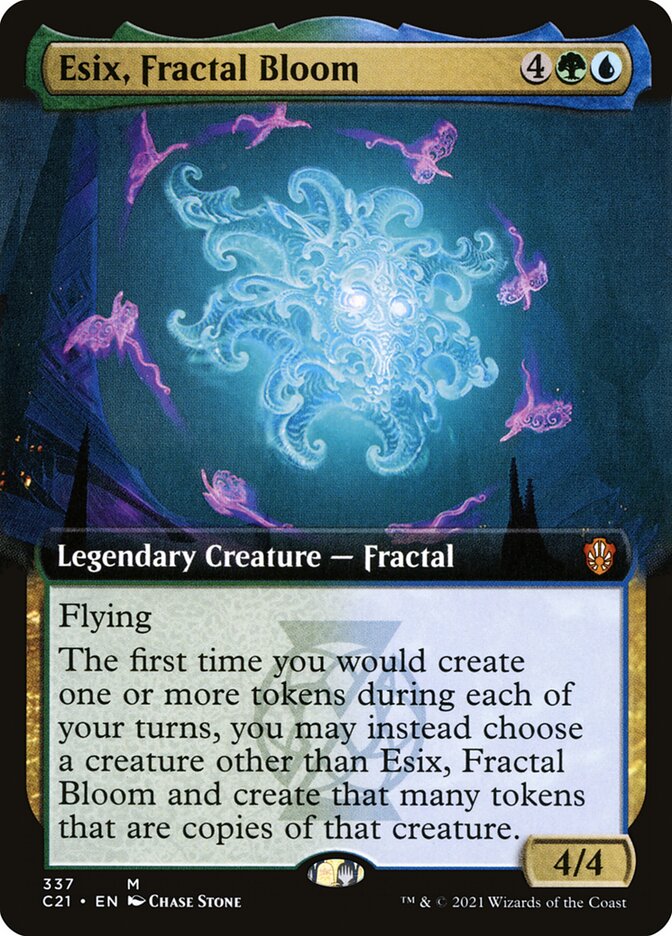 Esix, Fractal Bloom card front