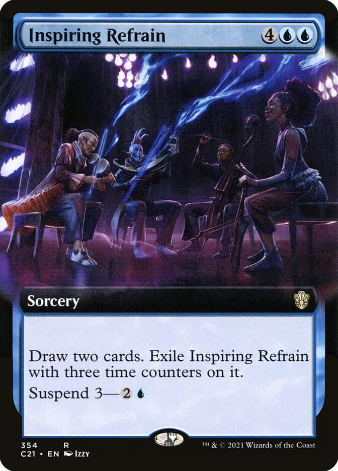 Inspiring Refrain card front