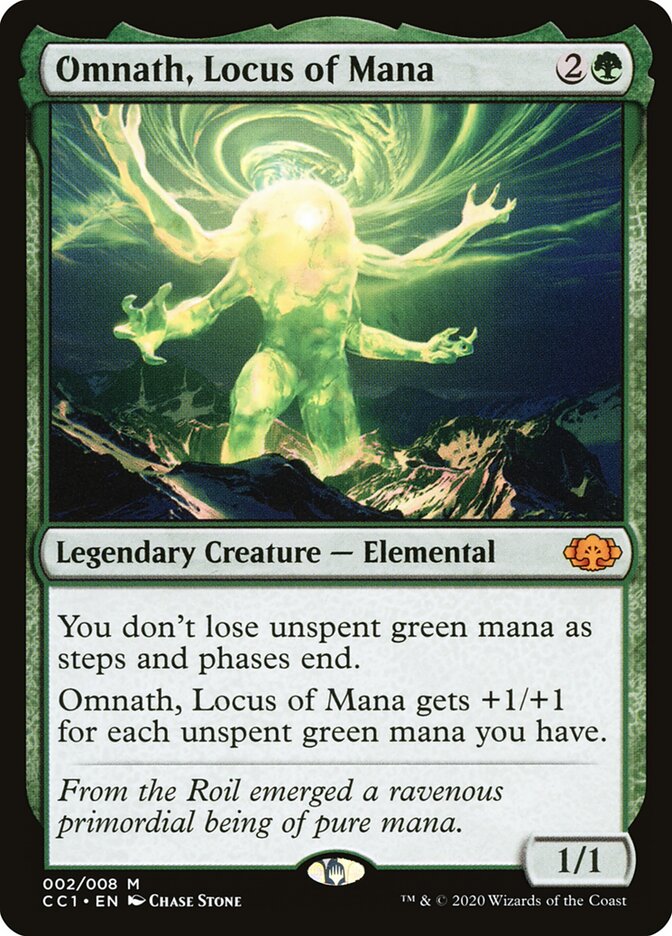 Omnath, Locus of Mana card front