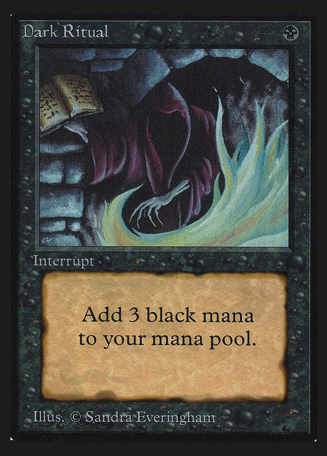 Dark Ritual card front