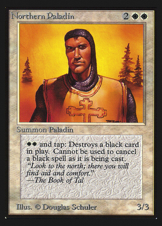 Northern Paladin card front