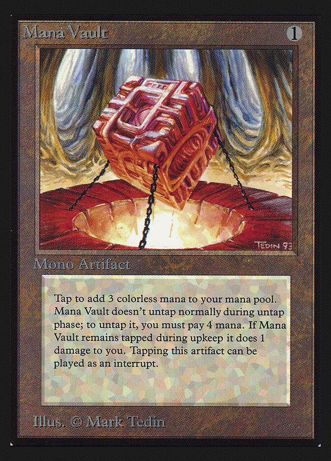 Mana Vault card front