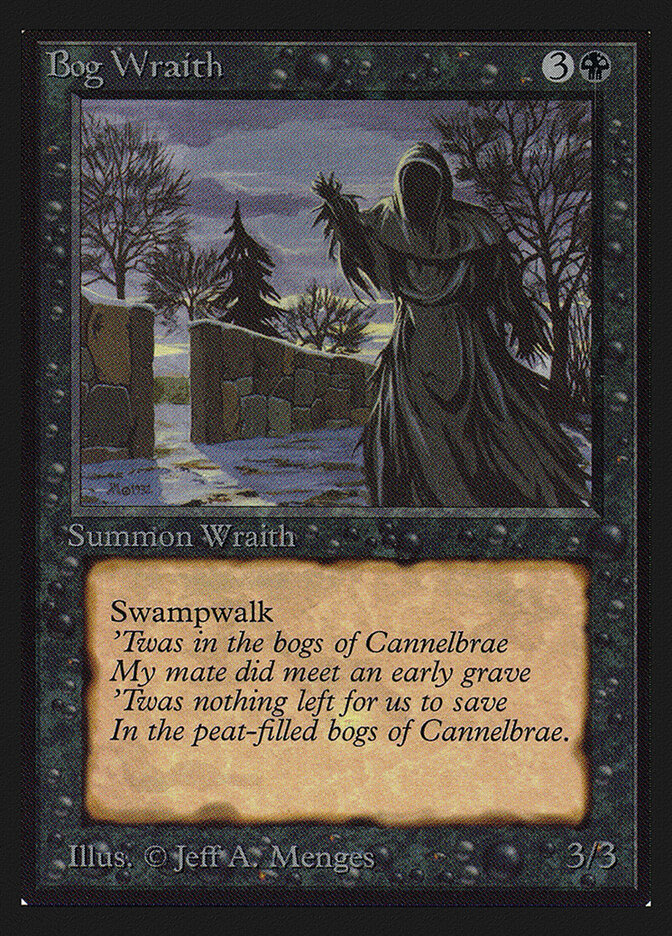 Bog Wraith card front
