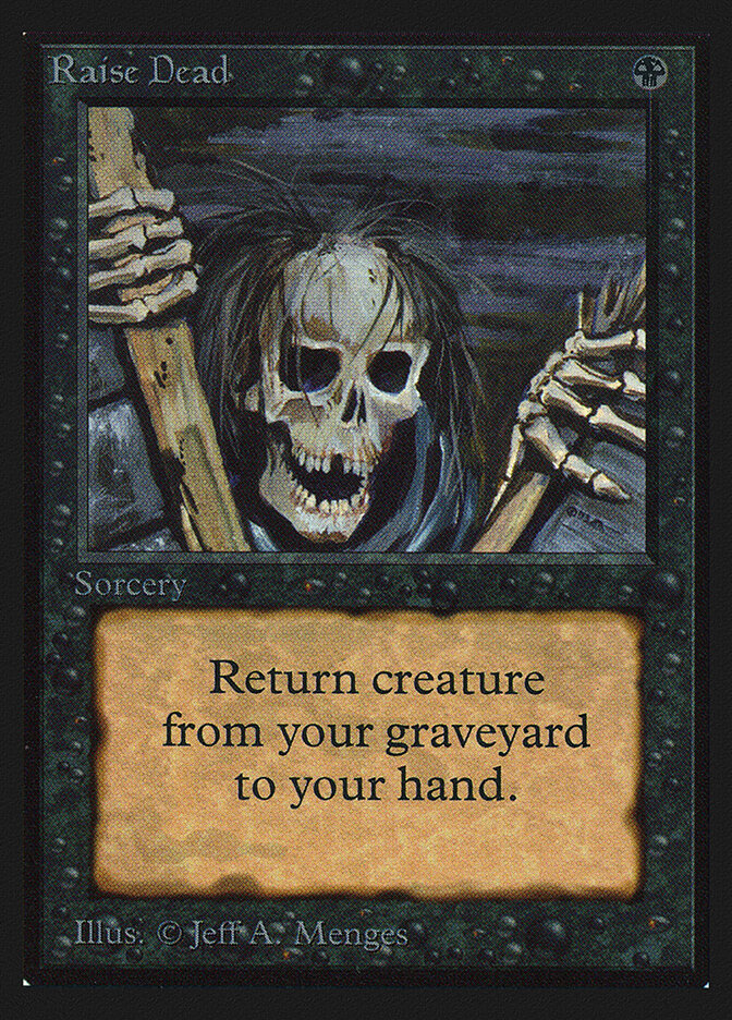 Raise Dead card front