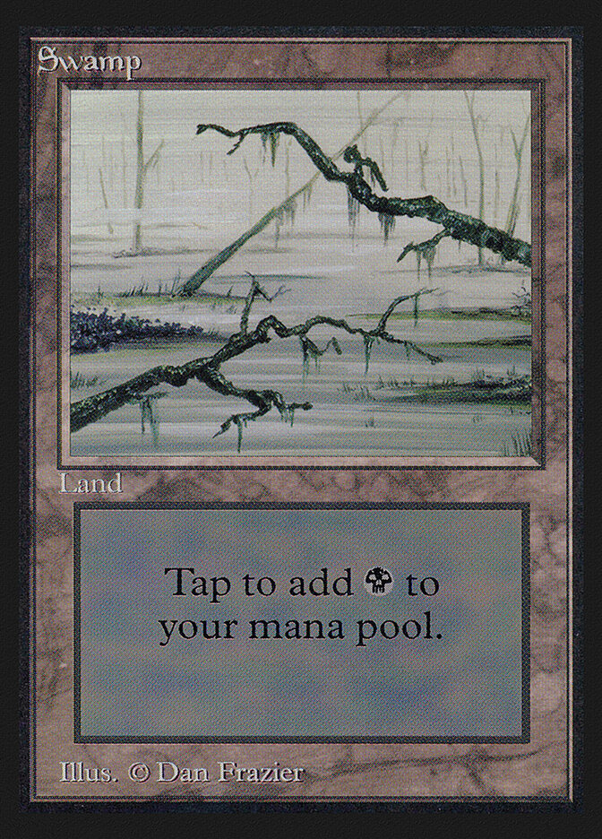Swamp card front