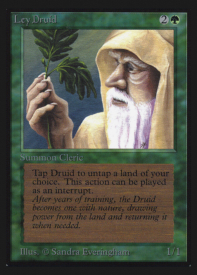 Ley Druid card front