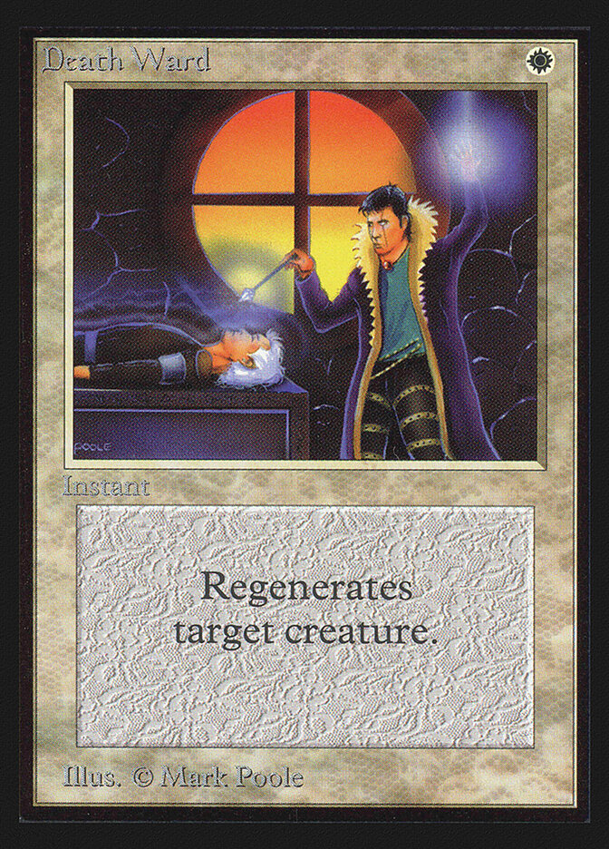 Death Ward card front