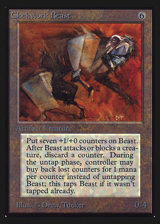 Clockwork Beast card front