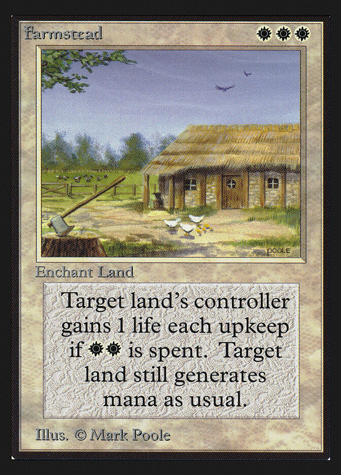 Farmstead card front