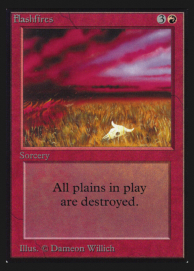 Flashfires card front