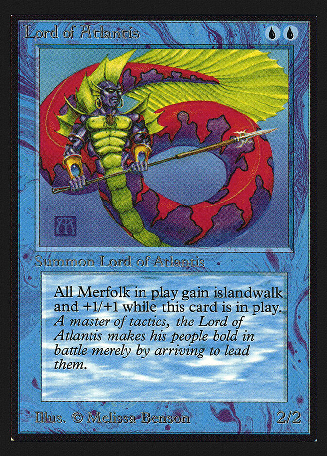 Lord of Atlantis card front