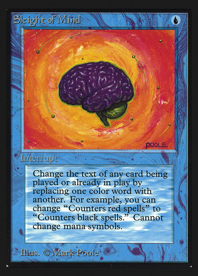 Sleight of Mind card front
