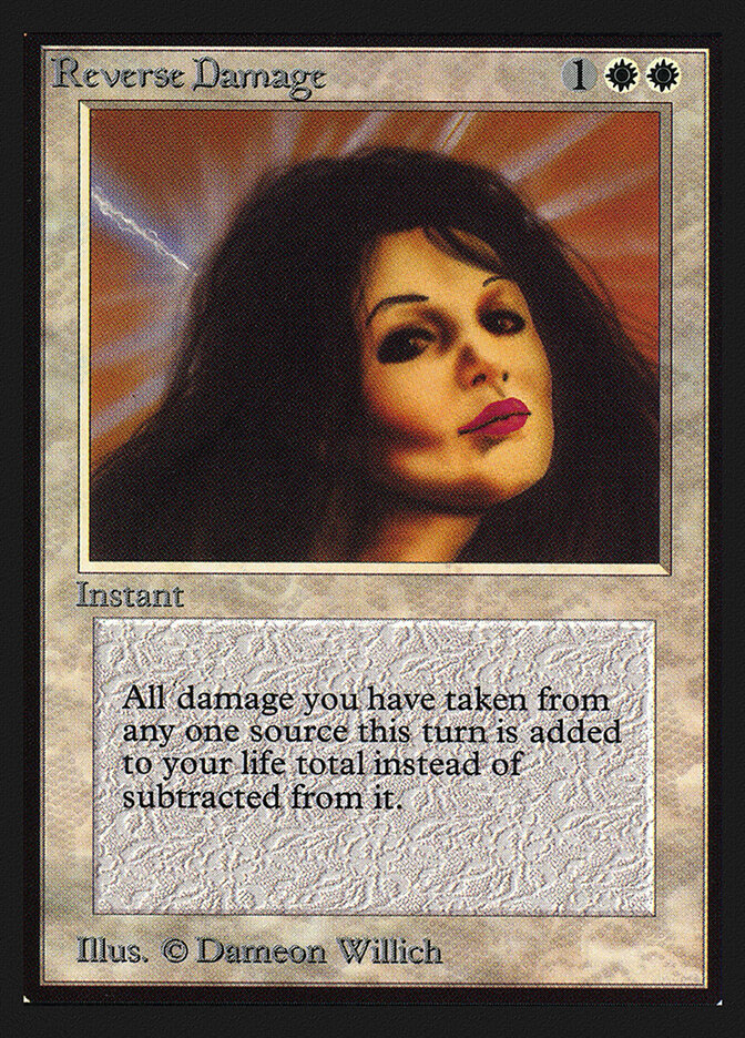 Reverse Damage card front